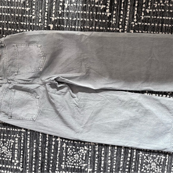 Anthropologie Unpublished NOEMI Light Gray Wide Leg Relaxed Jeans 29 - Picture 5 of 15